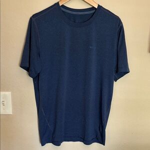 Men's Heathered Blue Marmot shirt
